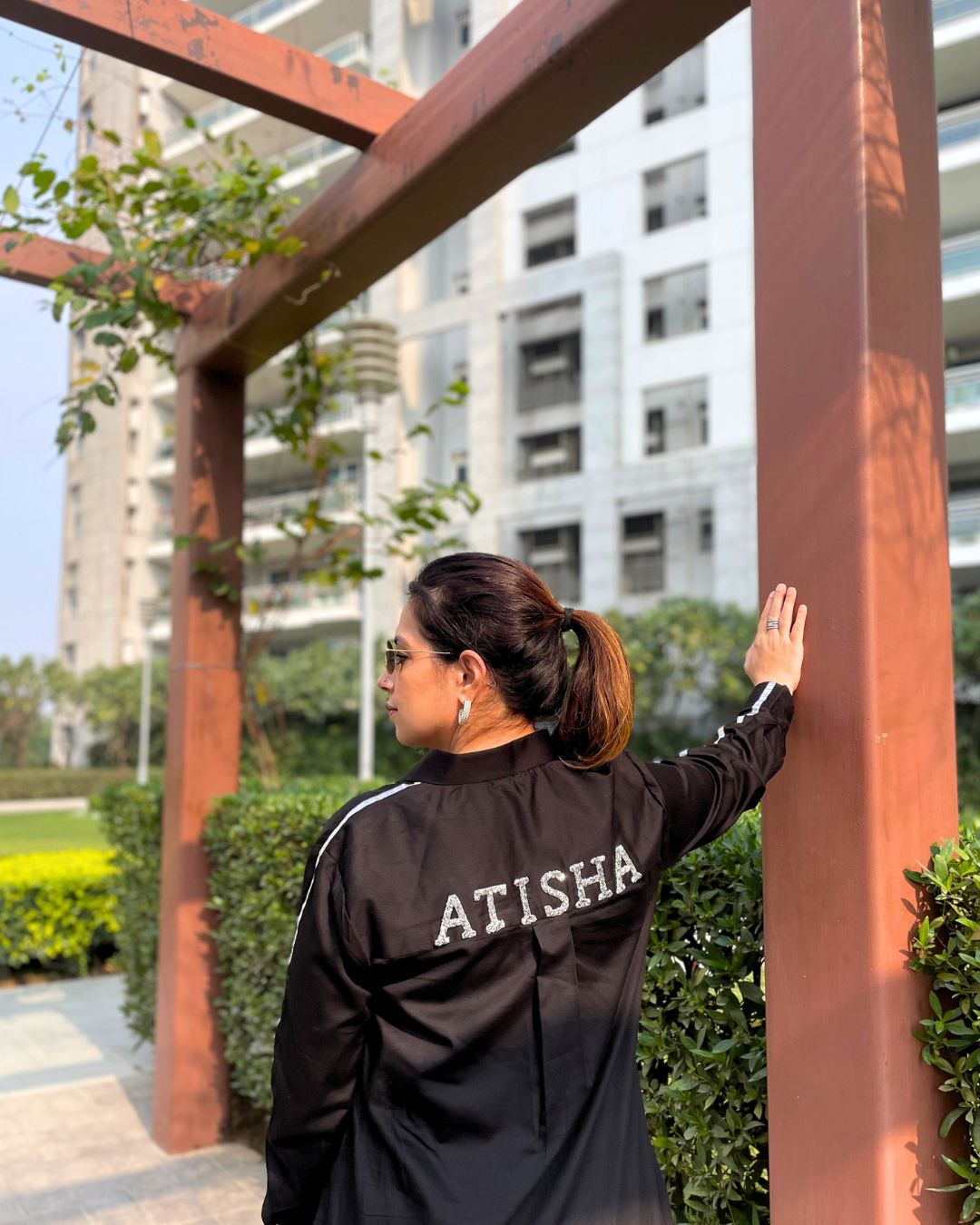 Anysa Custom Black Shirt
