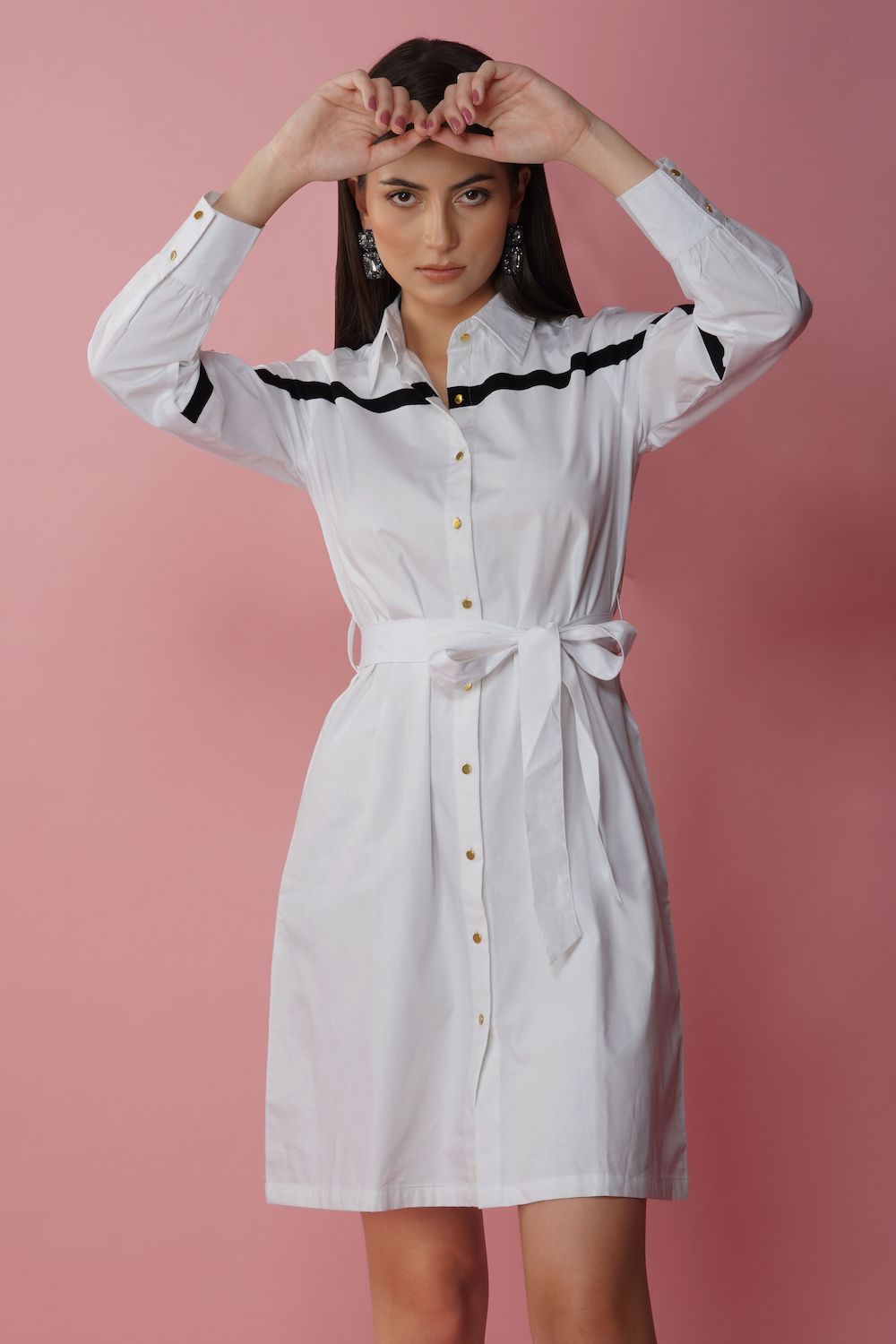 Urban summer shirt dress