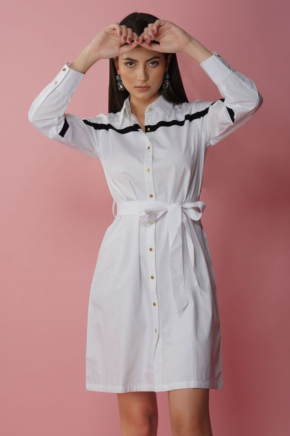 Urban summer shirt dress