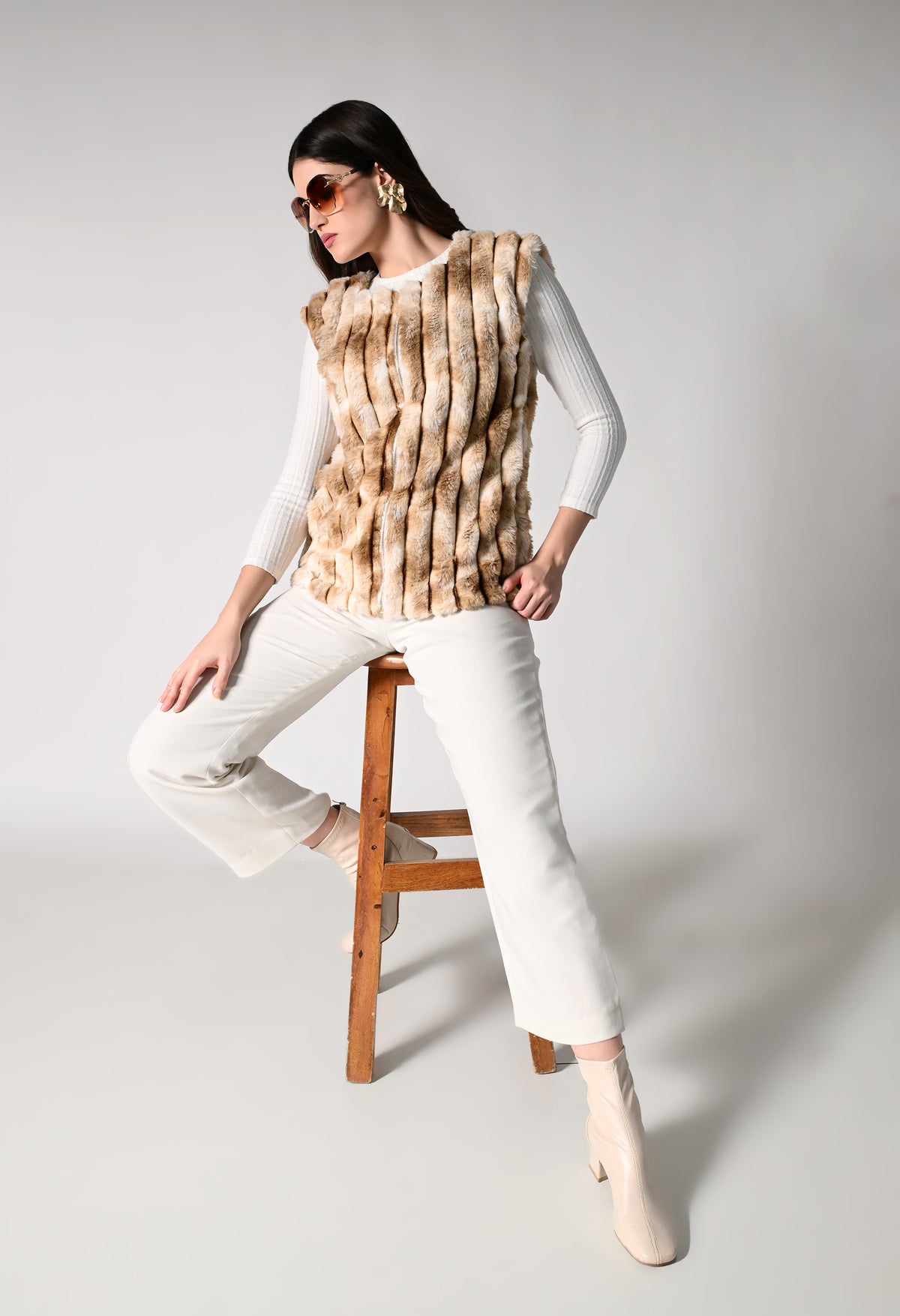 The Golden Hour Fur Jacket