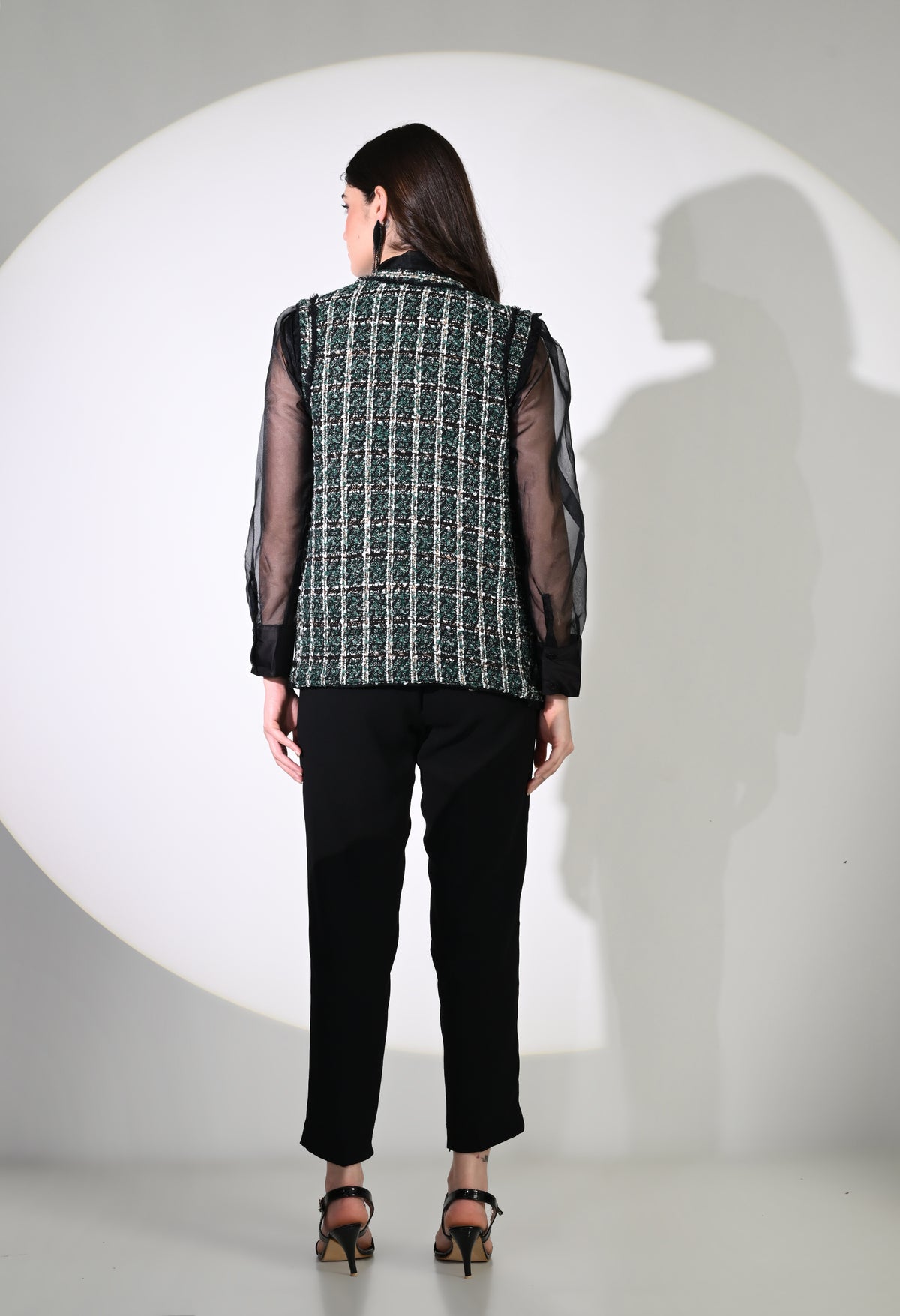 Green Tweed Jacket