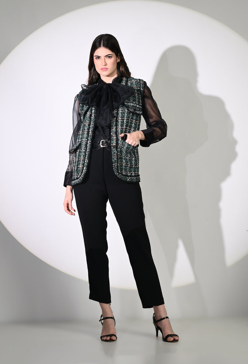 Green Tweed Jacket