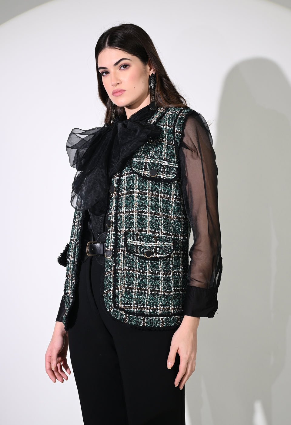Green Tweed Jacket
