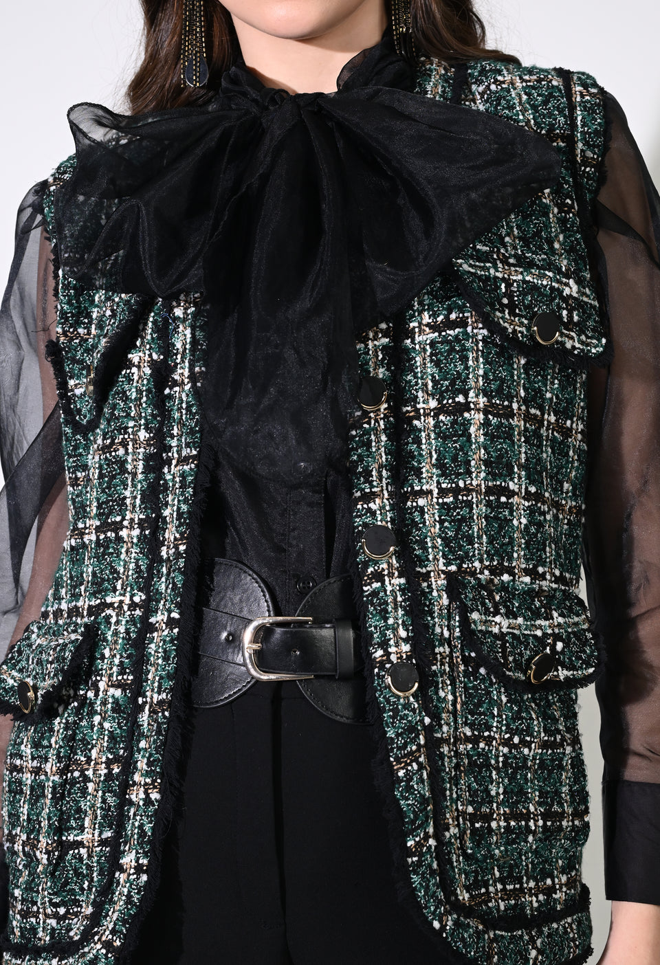 Green Tweed Jacket