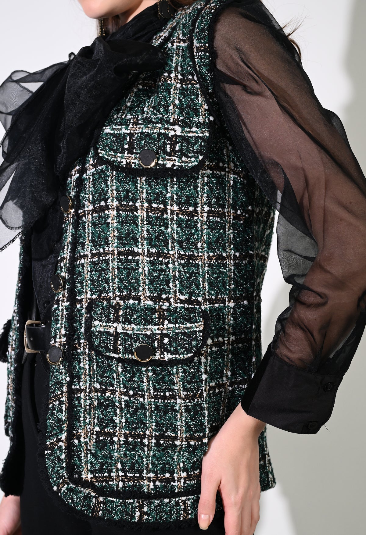 Green Tweed Jacket