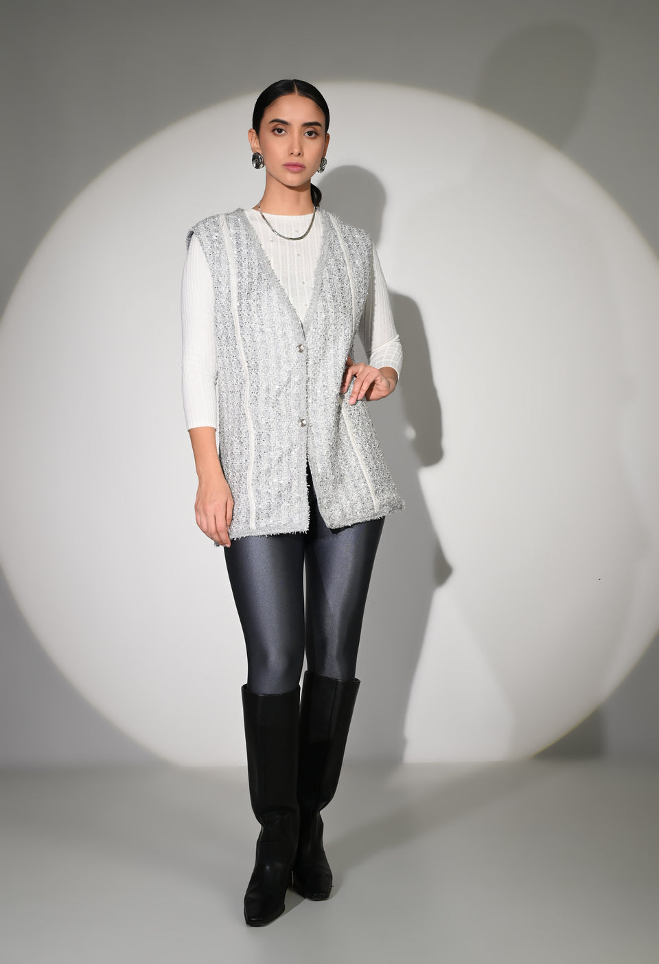 The Ocean wave Tweed Waist Coat