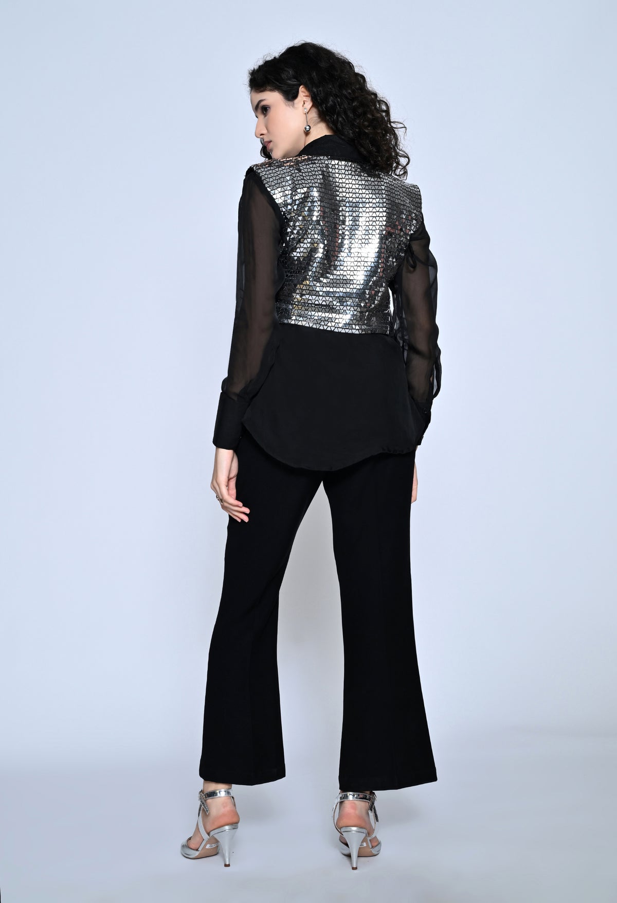 Prism Shirt with tie strings