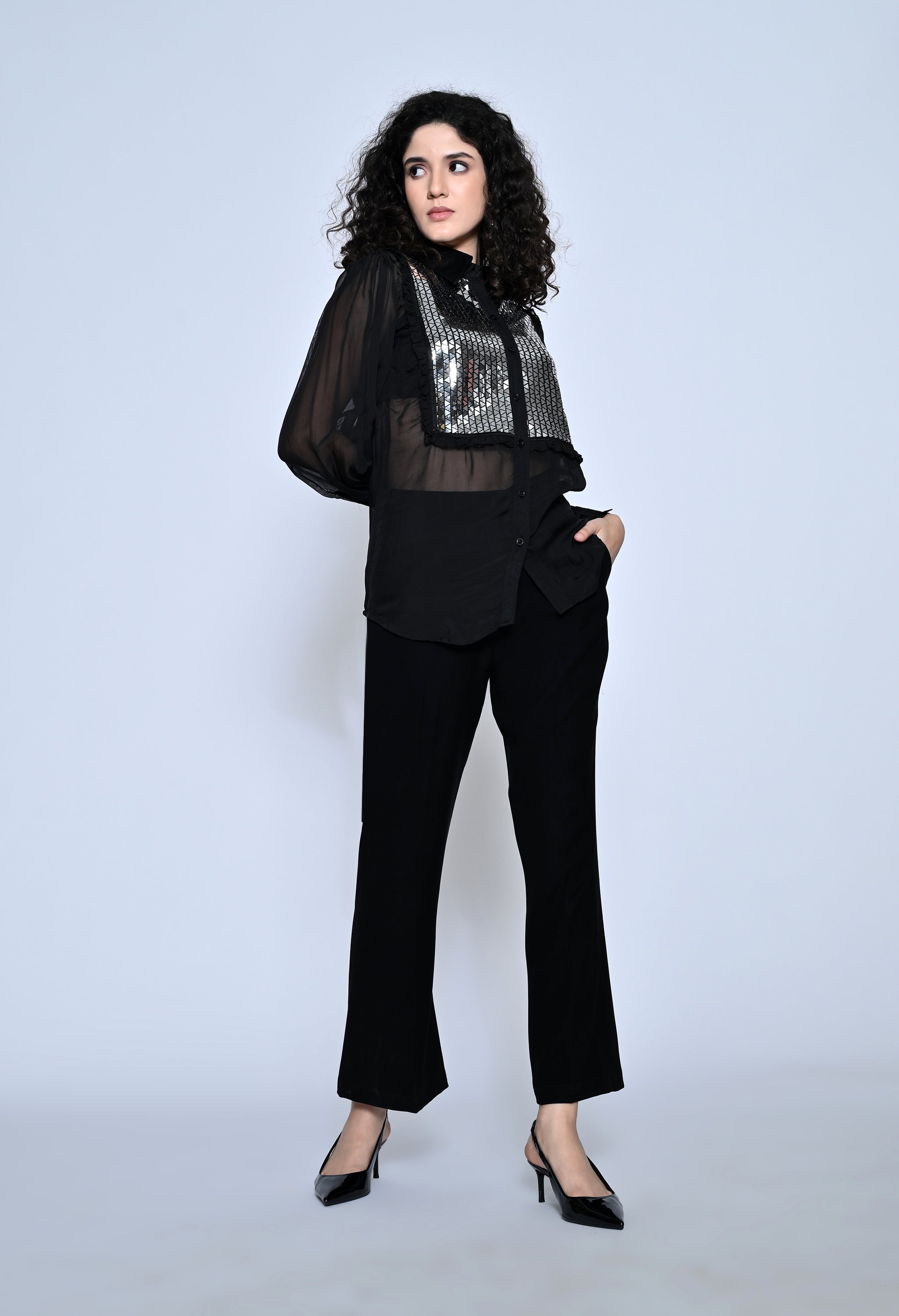 Prism Shirt with front detailing