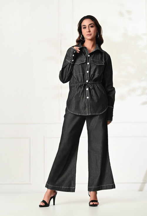 Naples light denim co-ord set