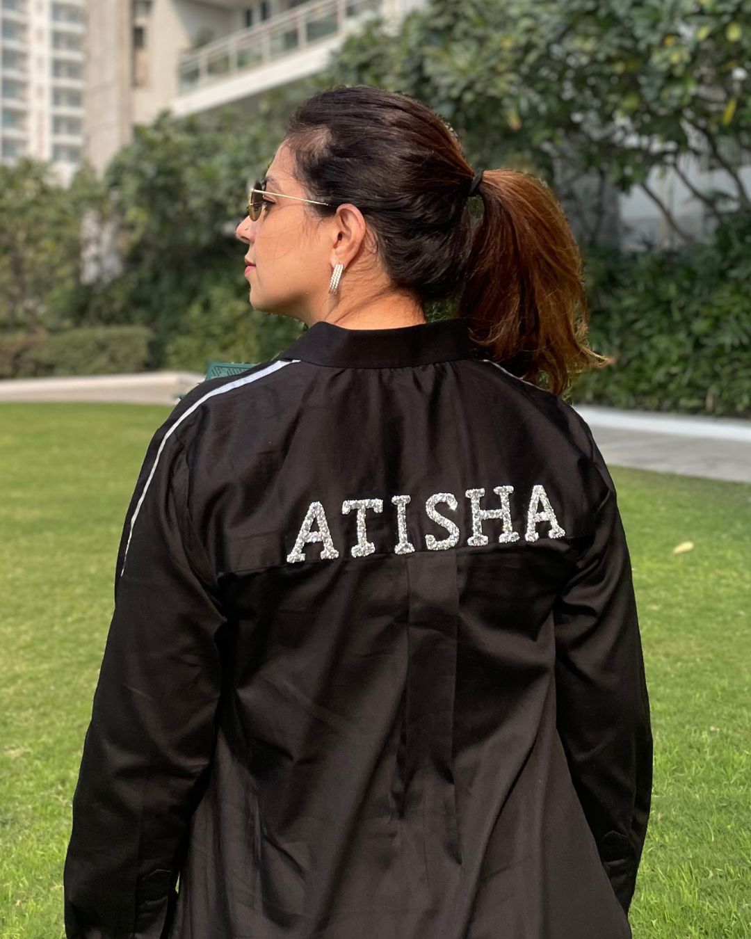 Anysa Custom Black Shirt