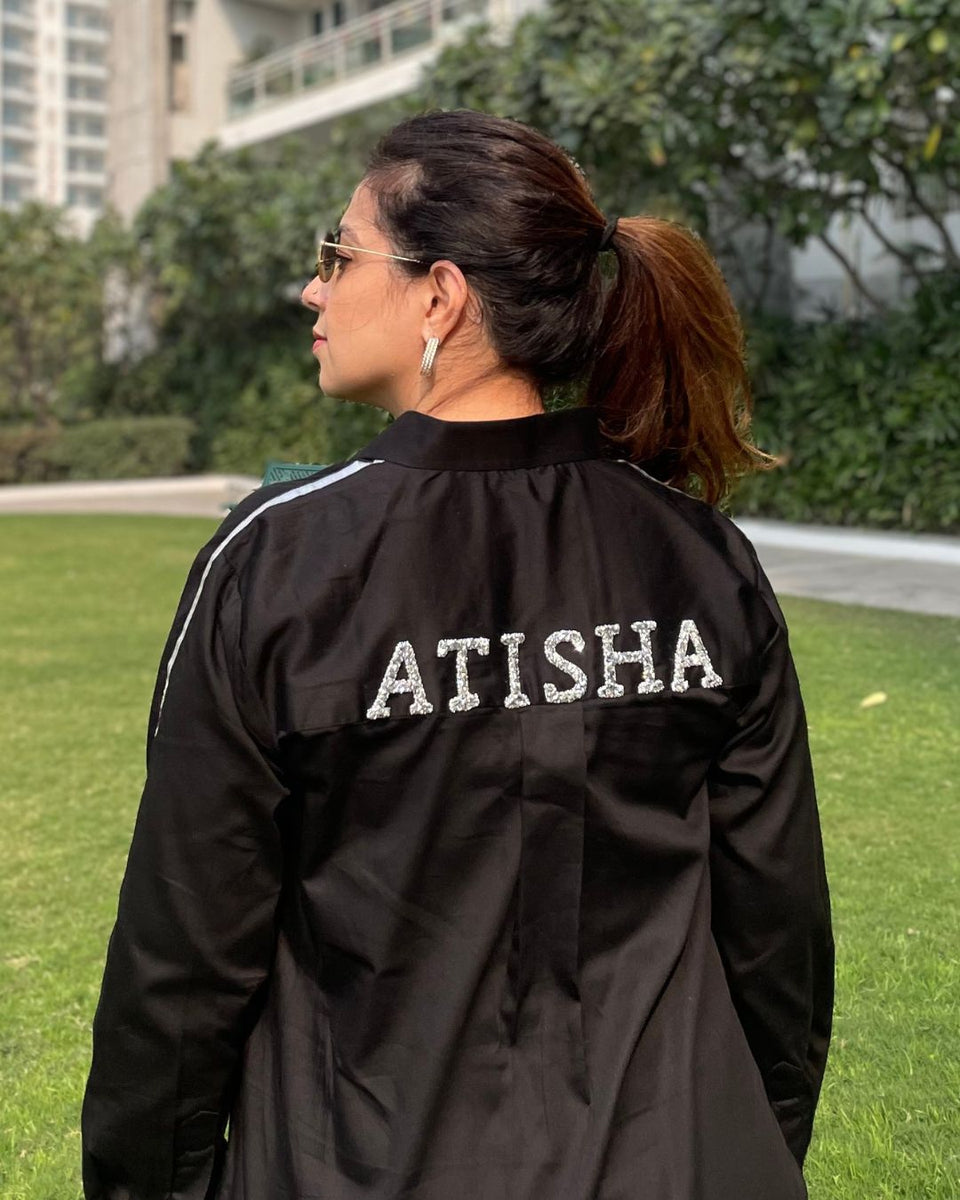 Anysa Custom Black Shirt