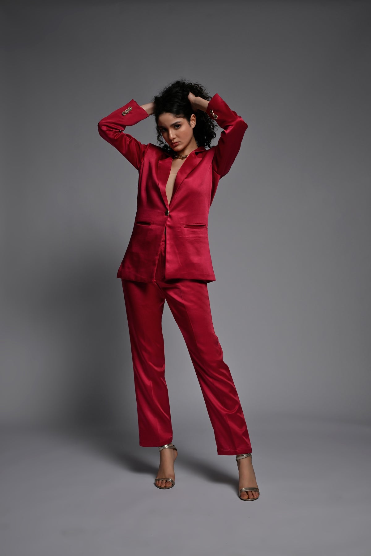 Ruby Red Co-ord Set