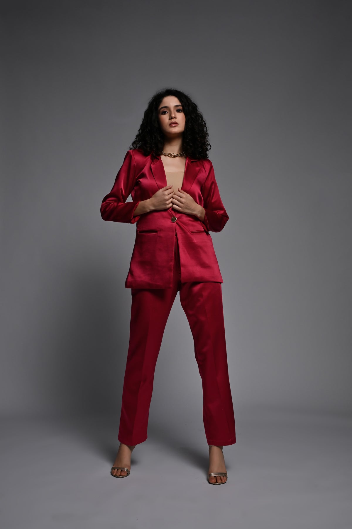 Ruby Red Co-ord Set