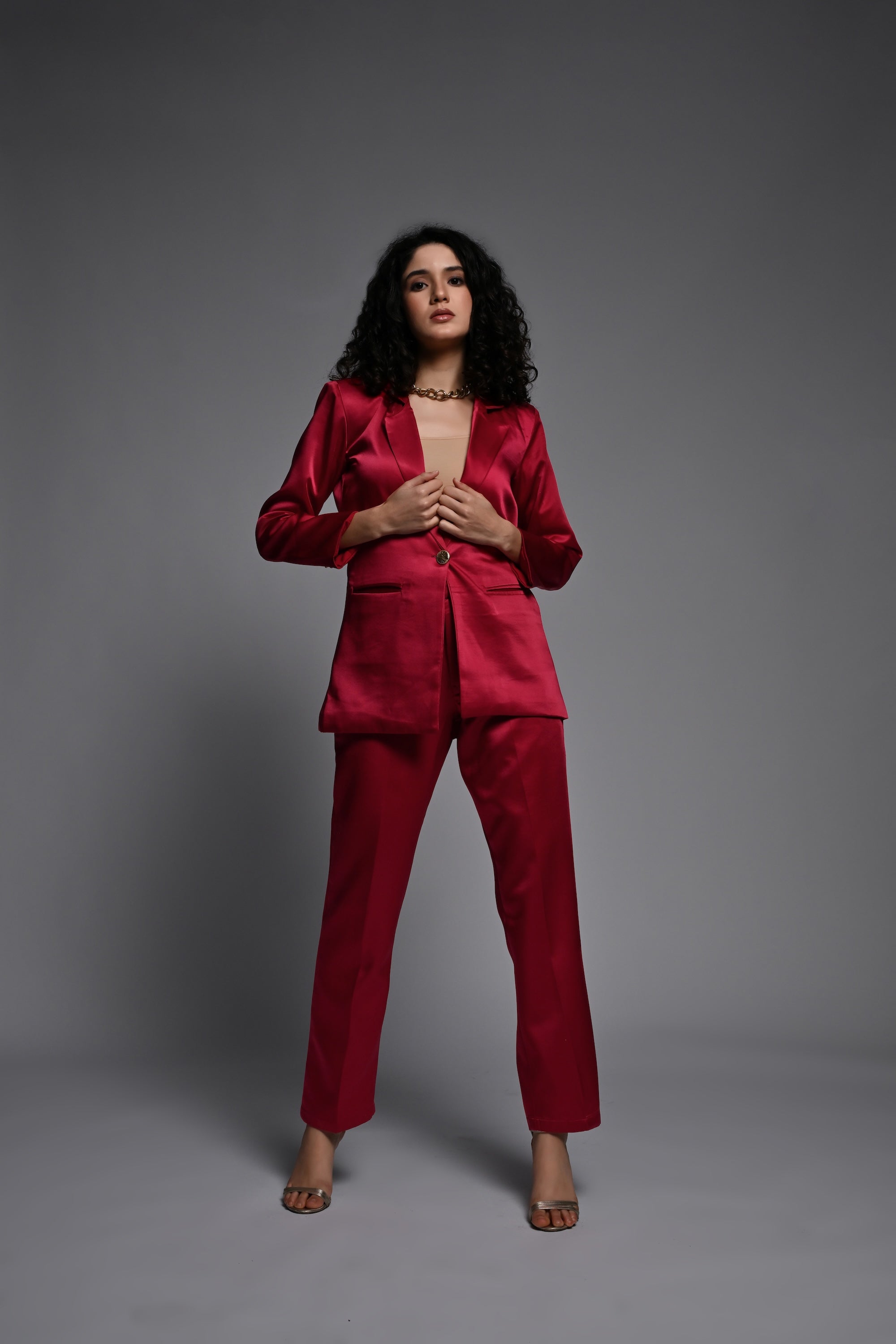 Ruby Red Co-ord Set