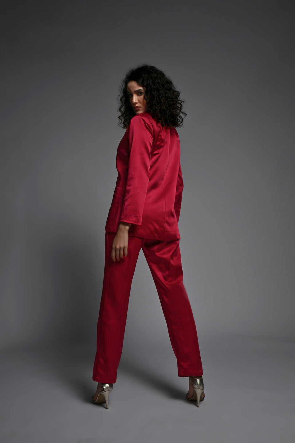 Ruby Red Co-ord Set