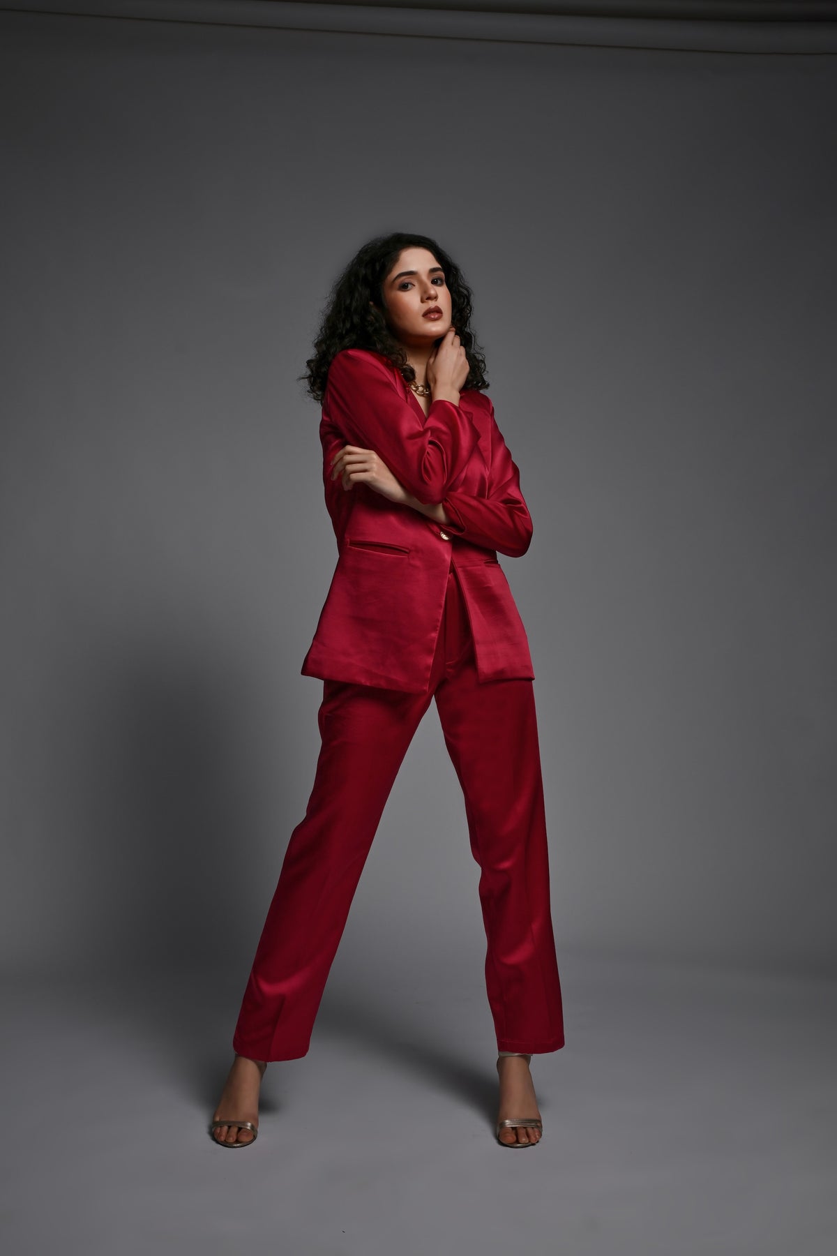 Ruby Red Co-ord Set