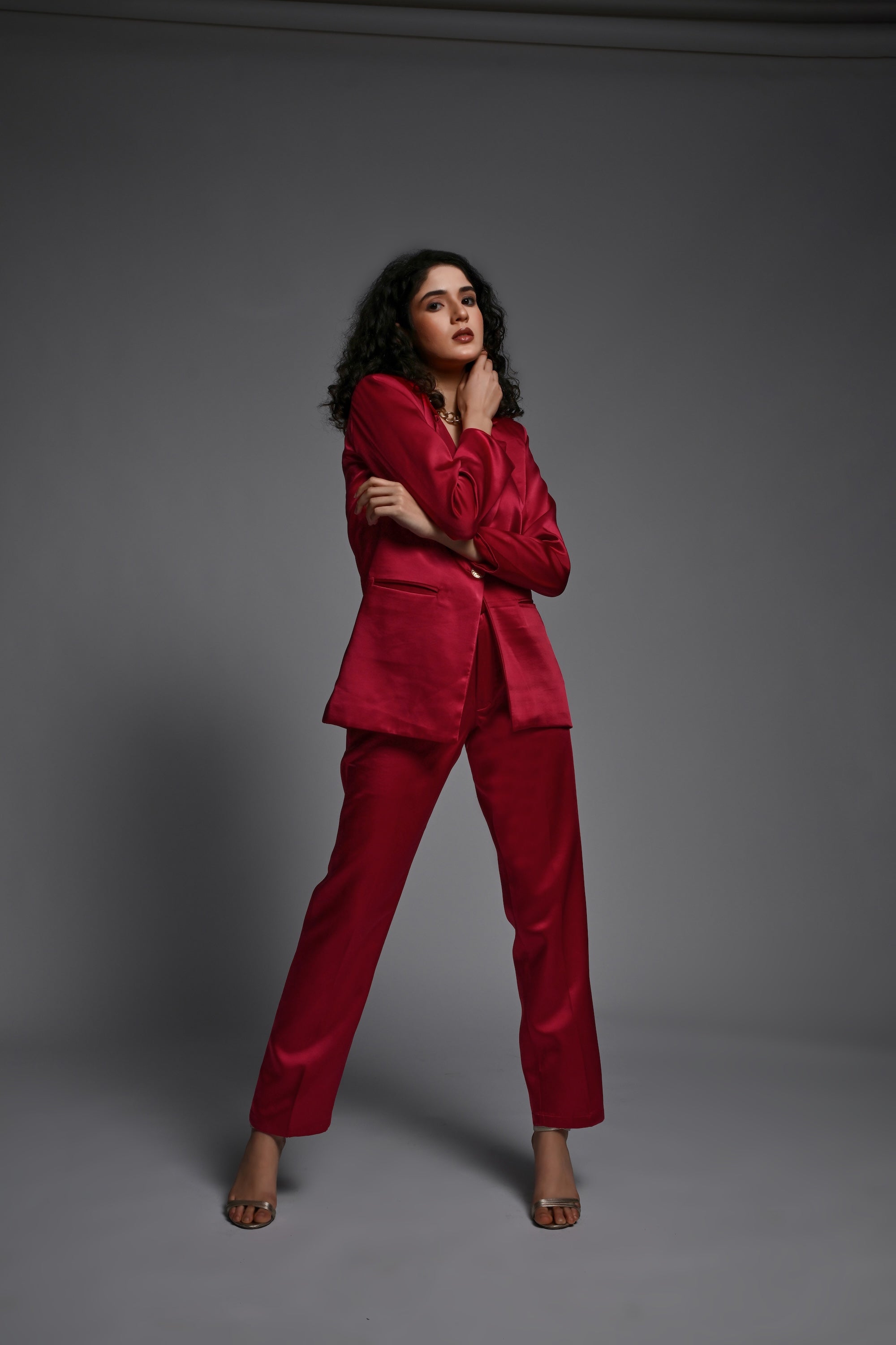 Ruby Red Co-ord Set