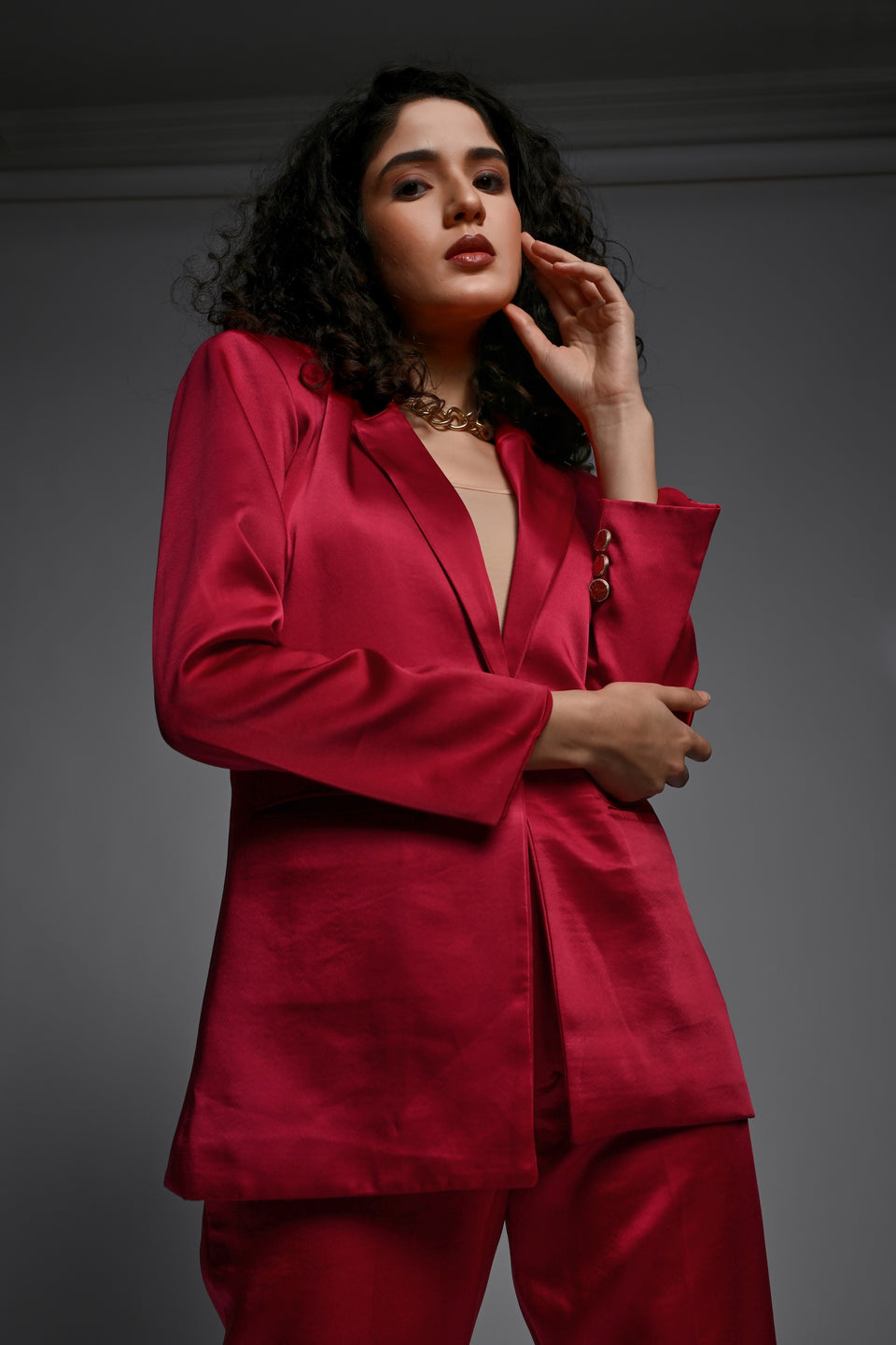 Ruby Red Co-ord Set