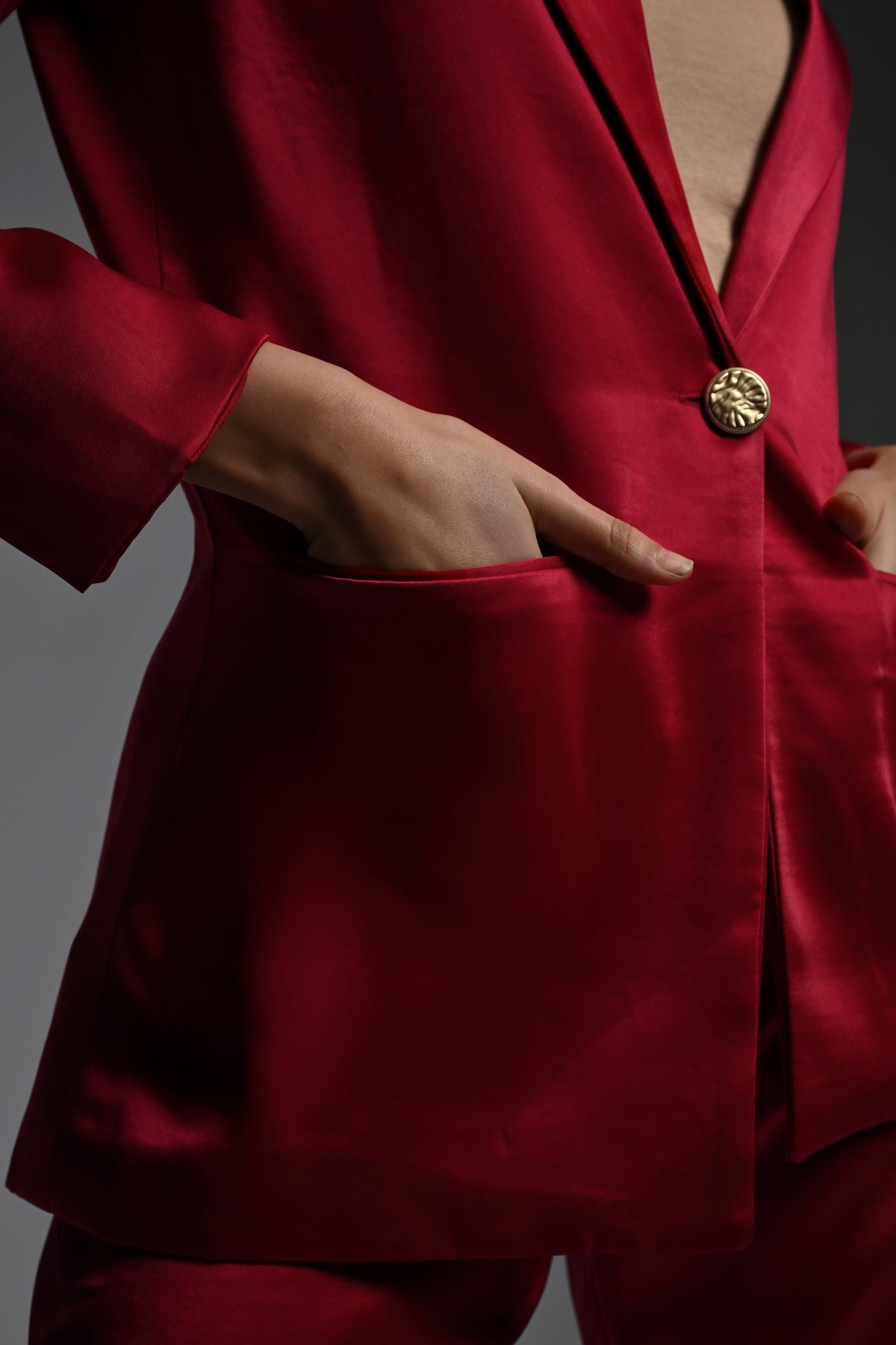 Ruby Red Co-ord Set
