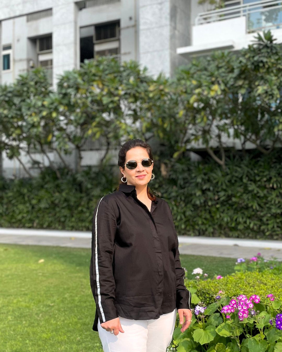 Anysa Custom Black Shirt